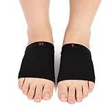 Gel Pads Orthesen Fuß Bogen Silikon Bogen Hülsen Verband Unterstützung Flatfoot Massage Orthesen mit Komfort Gel Kissen