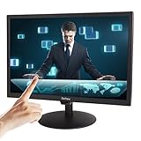Elweyoo Touchscreen-Überwachung, LCD-Display, Multifunktions-Sicherheitskamera-Monitor, HDMI, AV, BNC, VGA, USB-Schnittstelle, Computer-Monitor, CCTV, integrierter Lautsprecher (50,8 cm (20 Zoll)