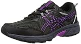 ASICS Damen Gel-Venture 8 Sneaker, Black/Orchid, 40.5 EU