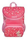 Scooli Mini-Me Kindergartenrucksack - ergonomischer Rucksack für Kinder, mit abnehmbahren Brustgurt, 8l, für Mädchen und Jungen (rosa)