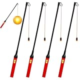 PLLYPE Laternenstäbe LED, 4 Stück Laternenstab Kinder Elektrischer, 50 cm LED Elektronischer Laternenstab, für St Martin, für Kinderpartys, Halloween, Weihnachten