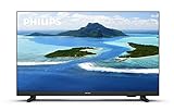 PHILIPS 32PHS5507/12 80 cm (32 Zoll) Fernseher (HD, Triple Tuner, HDMI, USB, CI+, Mattschwarz) [Modelljahr 2022]