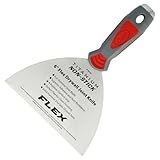 Clauss Spachtel 6' (15,2 cm) mit flexibler Klinge in Profiqualität | Titanium Edelstahlklinge mit Antihaftbeschichtung | rutschfester & ergonomischer Griff | ideal für Ausbesserungsarbeiten | 18735