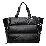 Damen-Umhängetasche, Weltraum-Baumwolle, wasserdicht, trocken und nass, Trennung, Handtasche für Sport, Fitness, Reisen, Schwimmen