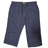 Man's World Herren 3/4 Bermudas Männer Kurz Hose Shorts Mens Pants Blau (as3, Numeric, Numeric_38, Regular, Regular)
