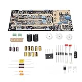Garosa Phono -Verstärkerplatine, Röhrchen -MM -Plattenspieler -Verstärker -Kit mit Kondensatorenwiderständen Dioden für High -End -HiFi -Lautsprecher -Enthusiasten