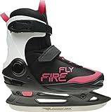 Firefly Alpha Soft III Eishockeyschuhe Black/White/Pink 37