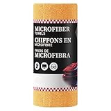 Generico Mikrofasertuch – 30 Stück fusselfreie Reinigungstücher, saugfähige, langlebige Tücher | Wiederverwendbare Waschbare Poliertücher für Küche, Bad, Glas, Gegenstück