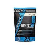 EIGHTY:20™ Protein Powder. Advanced Blend of Fast & Slow Digesting Proteins. 80% Micellar Casein & 20% Whey for 6-Hours of Muscle Protein Synthesis & 8-Hours Plasma Amino Acids. Mixes & Tastes Amazing