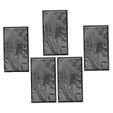 VALICLUD 5 Stück Teiliges Tragbares Zigarren humidor Langlebigem Feuchtigkeitsbewahrende Aufbewahrungstasche für Reise und Alltag Schützt Frische und Aroma Ihrer Zigarren