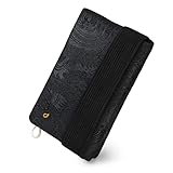 GUGGIARI® Slim Wallet mit RFID Schutz für Kreditkarten-, Bargeld- und Schlüsselhalter - Kartenetui Herren - Schlanke Geldbörse Damen - Portemonnaie - Kreditkartenetui (Black -Dragon)