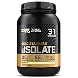 Optimum Nutrition Gold Standard 100% Whey Proteinisolat Pulver, Geschmack Vanilla, 930g, 31 Portionen