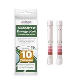 20 Stück Alkoholtest auf Sp || Einweg-Gerät zur Erkennung von Alkohol in Ihrem Körper || Einfache, schnelle und effektive Erkennung || Zuverlässige und genaue Ergebnisse.