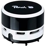 Peach Mini Staubsauger - batteriebetrieben (2x AA) - hohe Saugkraft - schwarz - PA105