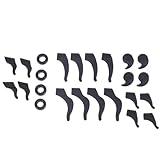 CLISPEED Weiche Rutschfeste Silikon Brillen Ohrstöpsel für Erwachsene Universell Kompatibel Langlebig Passend für Sonnen und Lesebrillen