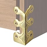 Skiffers Sockelleisten-Eckenschutz – Sockelleisten-Eckenschutz, Metall-Skiffers Antike Sockelleisten-Abdeckung, massives Messing, dekorative Schutzabdeckung für den privaten oder gewerblichen Gebrauch