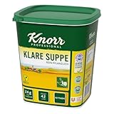 Knorr Klare Suppe Bouillon rein pflanzlich, 1er Pack (1 x 1 kg)
