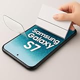 Gorilla Schutzfolie für Samsung Galaxy S7 [2 Stück] 3D Nano-Tech, Klar Folie, 100% Fingerabdrucksensor, Displayschutz Panzer TPU NANO