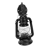 Hemobllo Wandlampe Led-wanddekoration Wandlaternenleuchten Wandleuchte Innenleuchte Laternen-wandleuchte Für Den Innenbereich Wandleuchte Laterne Nachttischlampe Retro Spiral- Glas Black