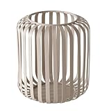 Boltze Windlicht Viki (Leuchter aus Eisen, Beige, Rund, 13 x 13 x 15 cm Lichtlein) 2045506