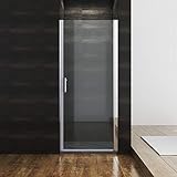 SONNI Duschkabine 86 x 185 cm Duschtür Pendeltür Duschabtrennung, NANO Glas