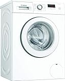 Bosch Hausgeräte WAJ28022 Serie 2 Waschmaschine, 7 kg, 1400 UpM, EcoSilence Drive leiser und effizienter Motor, SpeedPerfect schneller saubere Wäsche, ExtraKurz 15‘ Schnellprogramm in 15 Minuten, Weiß
