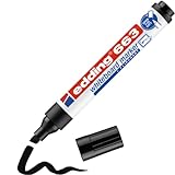 edding 663 Whiteboardmarker - schwarz - 1 Whiteboard Stift - Keilspitze 1-5 mm - Boardmarker abwischbar - für Whiteboard, Flipchart, Magnettafel, Pinnwand, Memoboard - Sketchnotes - nachfüllbar