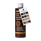 Furniture Clinic Holz-Beize und Moebel-Lasur (Dunkle Eiche). Ungiftig. Hochkonzentrierte Holzbeize. Schnelltrocknend. Beize für alle Holzarten im Innen und Außenbereich 250 ml