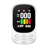 Gedsffati Gas- und CO-Melder mit Stecker für Haus, Gasmelder Gasalarm, Kohlenmonoxidmelder CO-Warnmelder Warner Zuhause, Brenngasmelder für Erdgas LPG Methan Propan Butan, Weiß, HD08-G-VN1