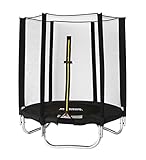 SixJump Gartentrampolin Schwarz 1,40 M - T140/1833