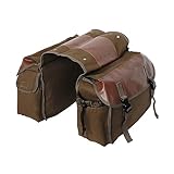 Kingke Gepäckträger für Fahrräder, 40 l, Doppeltaschen, Fahrrad-Heckträger für Wandern, Camping, verstellbar