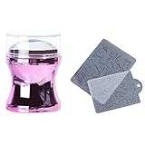 Nagelkunst-Stempel, schneller Gelee-Stempel, präziser Nagelspitzenstempel für Nagelkunst-Design