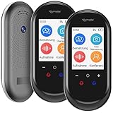 simvalley MOBILE Translator: 2er-Set Mobiler KI-Echtzeit-Sprachübersetzer, 136 Sprachen, ChatGPT (Übersetzer Translator, Übersetzer Translator Offline, Ukrainisch)