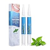Zahnaufhellung Stift Bleaching Zähne, Zahnweiss Stift, Teeth Whitening Pen mit Bleaching Gel, Zähne Weiß Machen und Zahnfleisch Gel für Empfindliche Zähne, Effektiv gegen Verfärbungen