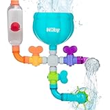 Nuby Wacky Waterworks – Bade-Spielzeug mit Saugnapf | Kognitives Wachstum für Kinder | Interaktives Wasserspielzeug | Spaßig und lehrreich | Ab 3 Jahren