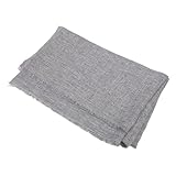 Lautsprecher-Grilltuch, Lautsprecher-Grill-Stoff, Schützend, Stilvoll, Leicht zu Reinigen, Kratzfest, für Unterhaltungszentren (Grey)