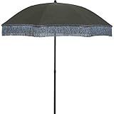 Siena Garden Maui Mittelstockschirm anthrazit Olive Ø 180cm