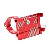 Zeiwohndc Rennrad-Handyhalterung 7,6–17,3 cm (3 - 6,8 Zoll), Lenker-Clip, verstellbar, für Fahrräder, Lenkerhalterung