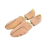 Edaygo Schuhspanner aus Zedernholz für Damen & Herren, Größe: 43-44, 1 Paar
