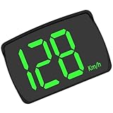 Générique GPS-Geschwindigkeitsmesser mit HUD – digitale Anzeige für Fahren, genaue Messung der Straßendaten auf Armaturenbrett | ideales Gerät für Taxi, LKW, Rennen, Golf Car