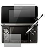 Slabo 2 x Displayschutzfolie kompatibel mit Nintendo 3DS 1x Bildschirm + 1x Touchscreen Displayschutz No Reflexion|Keine Reflektion 3 DS 3-DS