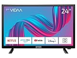 DYON Movie Smart 24 VX 60 cm (24 Zoll) Fernseher (HD Smart TV, HD Triple Tuner (DVB-C/-S2/-T2), App Store, Prime Video, Netflix, YouTube, DAZN, Disney+) [Mod. 2023]…