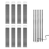 RMIVEGLIA 48 Stück 2,8 mm Bleistiftminen für Zimmermannsbleistifte, HB bruchfest, langlebig, ideal als Tieflochmarker Minen für präzises Zeichnen.