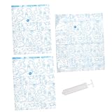 Amosfun 1 Satz große Taschen Deckenaufbewahrungstasche Maschine Auto aufbewahrungssack storage pockets Vakuumbeutel für Bekleidung Vakuumbeutel zur Aufbewahrung von Kleidung PE-Material