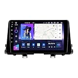Doppel Din 9 Zoll Android 14 Autoradio für Kia Morning 3 Picanto 2017-2020 mit Wireless Carplay AHD Rückfahrkamera Bluetooth Lenkrad Steuerung GPS Navigation (T700 [8+256G])