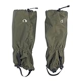 Tatonka Gaiter 420 HD (Gr. L) - Wasserdichte, lange Gamaschen mit Schuh-Riemen und Reißverschluss - Schützen Schuhe sowie Hosenbeine beim Wandern und Trekken - Größe L (olive)