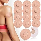 EUDUQ Freestyle Libre 3 Pflaster,30 Stück Fixierung Sensoren für Freestyle Libre 1, 2 & 3,Selbstklebend Fixiertapes,Wasserfest Patches Sport Sensor Libre,hautfreundlich Fixierpflastern