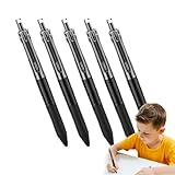 Kugelschreiber, schwarze Tinte, stilvolle 0,5 mm Business-Signature-Stifte, mittlere Spitze, tragbar, Studenten, Schreibwaren für Jungen und Mädchen