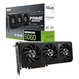 ASUS Prime GeForce RTX 5060 8GB GDDR7 OC Edition Gaming Grafikkarte (Nvidia GeForce RTX5060 DLSS 4, 2,5-Slot Design, PCIe 5.0, 3X DisplayPort 2.1b, 1x HDMI 2.1b, PRIME-RTX5060-O8G)