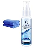 Anti-Beschlag-Spray für Windschutzscheibe – Autoglas-Anti-Beschlag-Mittel mit Handtuch – professionelles regendichtes Mittel für Autofahren, Winter, Wetter, Sicherheit, Fahrzeugspiegel